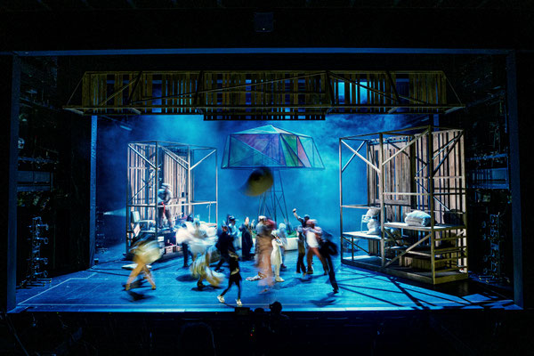George Orwell, Farm der Tiere, Theater Bonn, Dominic Friedel, Julian Marbach, Annika Garling, Christian Czeremnych, Sören Wunderlich