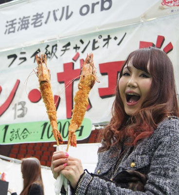 グルメフェス、大食いタレント