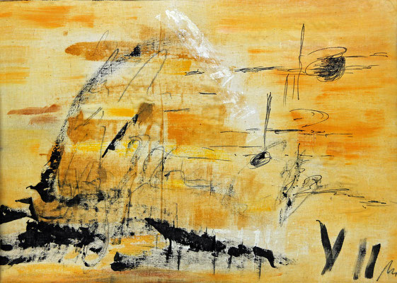 ohne Titel      Acryl auf Leinwand   60 x 80 cm  