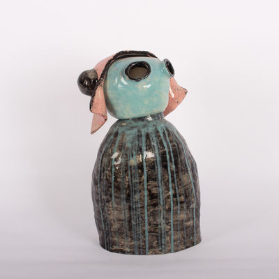 Untitled, glaze on ceramic, 2020