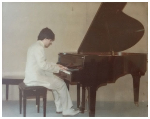 14/09/1982: Diploma di Pianoforte. Salone/Concerti Conservatorio di Musica di Vibo Valentia