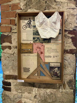 Ensemble of saved findings from the building Marktplatz 14