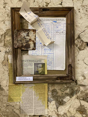Ensemble of saved findings from the building Marktplatz 20
