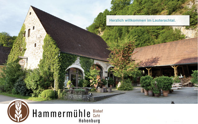 Ort der Ausstellung: Das Art-Café und -Restaurant Hammermühle in Markt Hohenburg