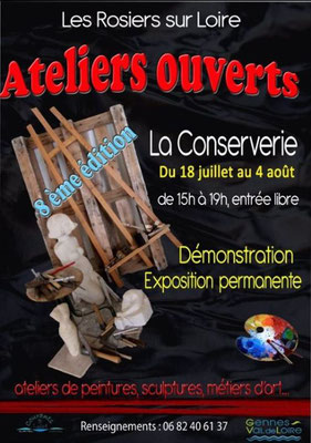 Les Ateliers Ouverts aux Rosiers-sur-Loire