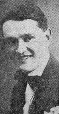 M. Jimmy comédien de la pièce "La Princesse Caméra" à la une de "La Dépêche de Brest et de l'Ouest" le 18 juin 1926 / Photo Pierre, Brest