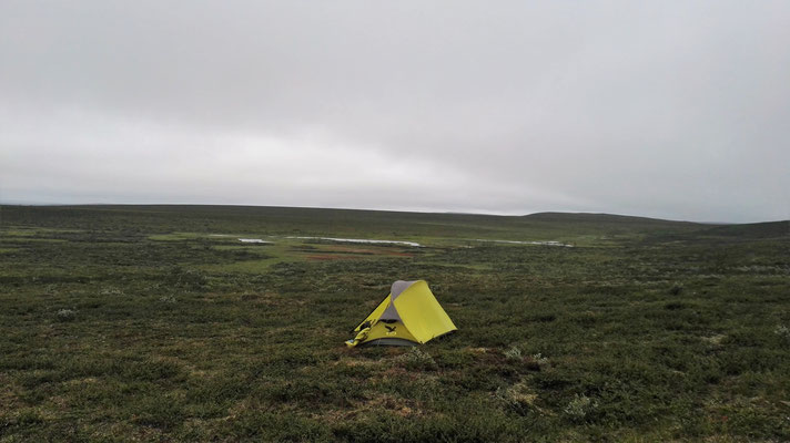 Mein Bett im Fjäll