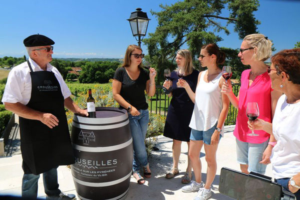 Crouseilles - Château de Crouseilles Portes ouvertes en Madiran Tourisme Nord Béarn