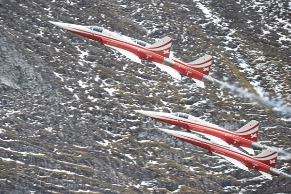 Axalp Swiss Air Force (Air-to-ground) gun shooting 2021