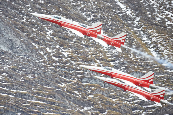Axalp Swiss Air Force (Air-to-ground) gun shooting 2021