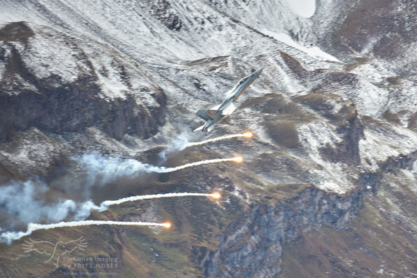 Axalp Swiss Air Force (Air-to-ground) gun shooting 2021