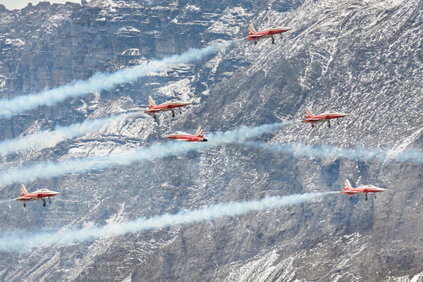 Axalp Swiss Air Force (Air-to-ground) gun shooting 2021