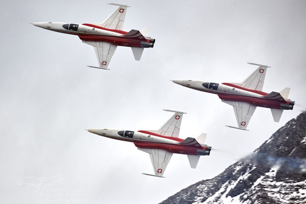 Axalp Swiss Air Force (Air-to-ground) gun shooting 2021