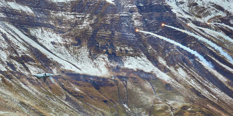 Axalp Swiss Air Force (Air-to-ground) gun shooting 2021