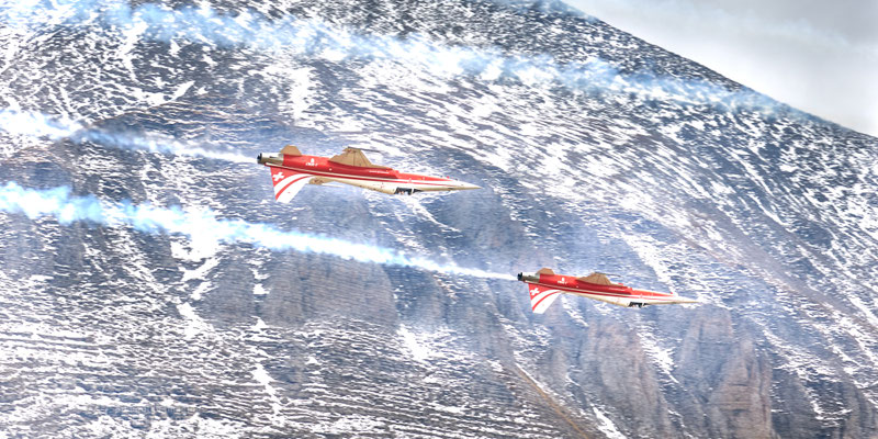 Axalp Swiss Air Force (Air-to-ground) gun shooting 2021