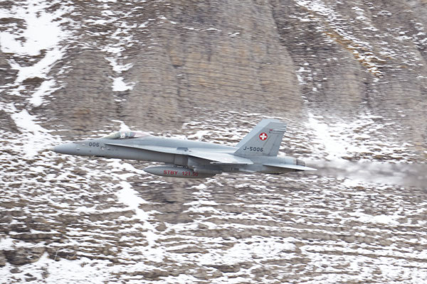 Axalp Swiss Air Force (Air-to-ground) gun shooting 2021