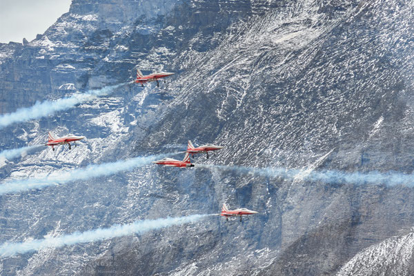Axalp Swiss Air Force (Air-to-ground) gun shooting 2021