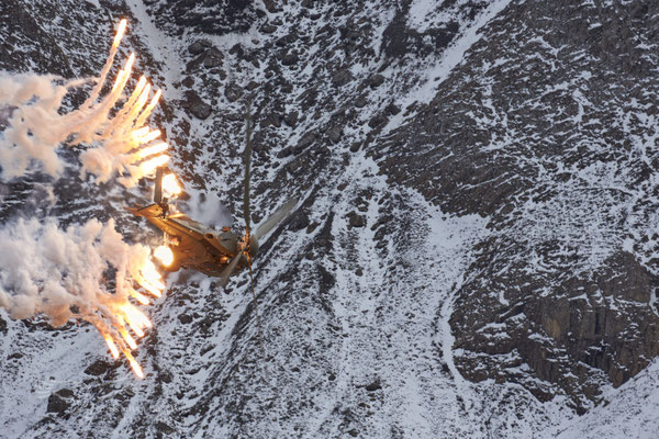 Axalp Swiss Air Force (Air-to-ground) gun shooting 2021