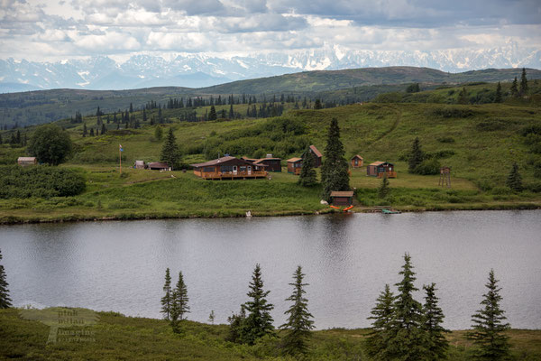 Caribou Lodge/Talkeetna Alaska at Boomerang Lake