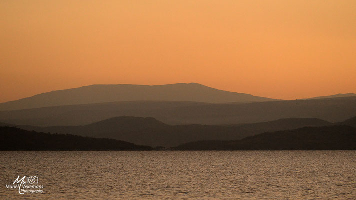 Lac  Langano sunrise
