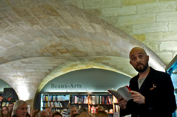 Lancement des éditions L'Ire des marges, février 2013, La Machine à Lire (Bordeaux)