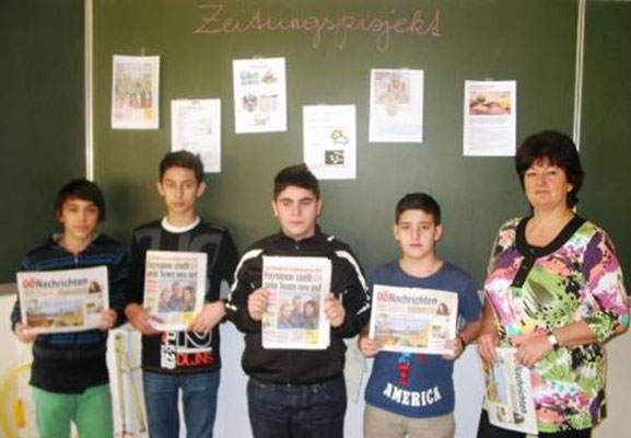 Projekt "Zeitung in der Schule"