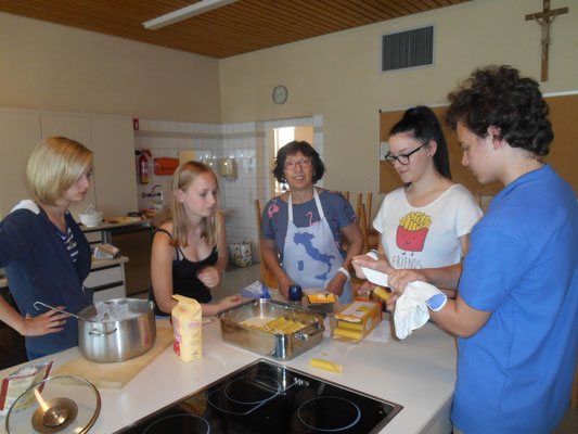 Kochen im Italienischkurs