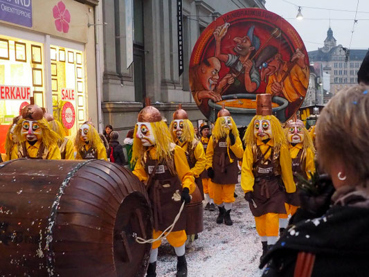 Basler Fasnacht 2016 - Laternen - Fotozyt