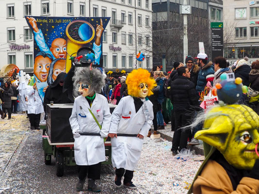 Basler Fasnacht 2016 - Laternen - Fotozyt