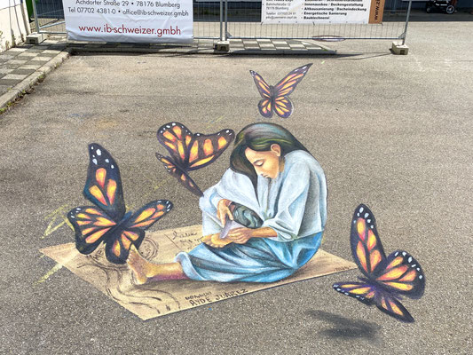 am Blumberger Street-Art-Festival