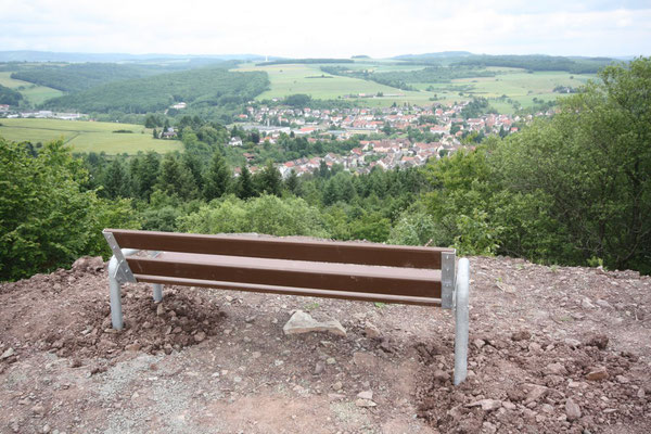 Der Aussichtspunkt Wackepickerblick ladet zum Verweilen ein!!