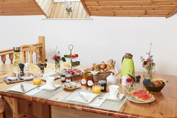 Frühstückstisch