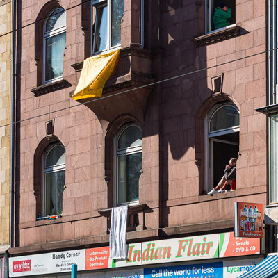 Indian Flair in der Münchener Straße. Call the World