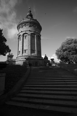 Turm bei Augustaanlage Mannheim