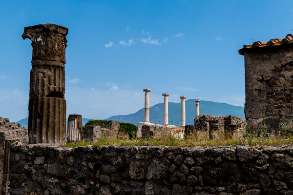 Ruinen in Pompei