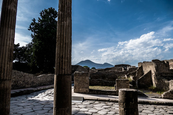 Ruinen in Pompei