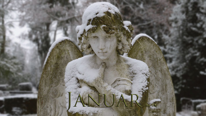 Engel auf Friedhof