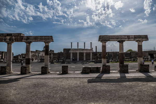 Ruinen in Pompei