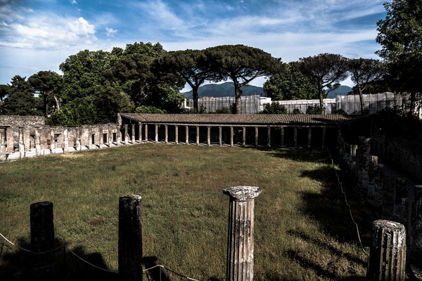 Ruinen in Pompei