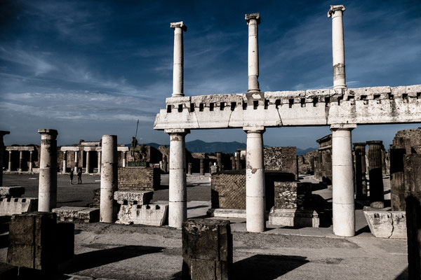 Ruinen in Pompei