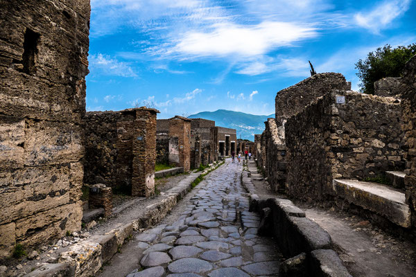 Ruinen in Pompei