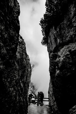 Schlucht beim Kehlsteinhaus