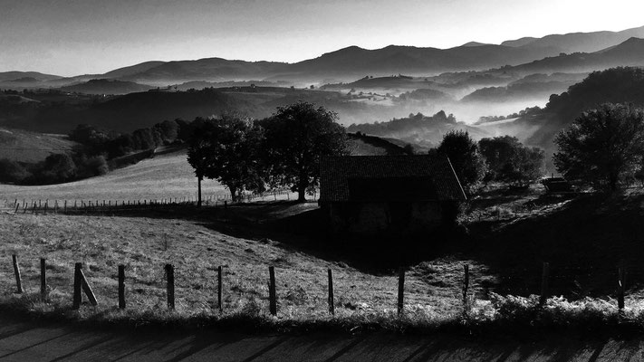 Pyrenäenberge bei St. Jean Pied de Port