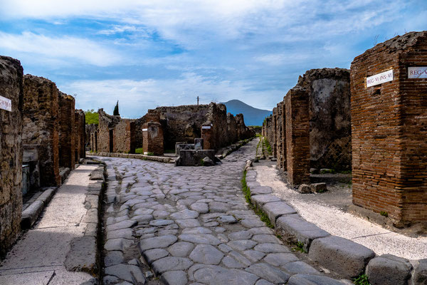 Ruinen in Pompei