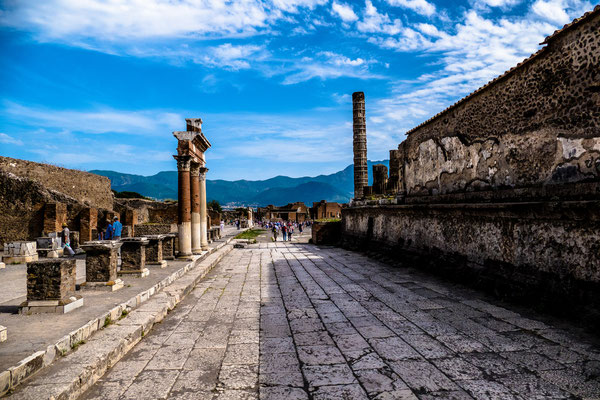 Ruinen in Pompei