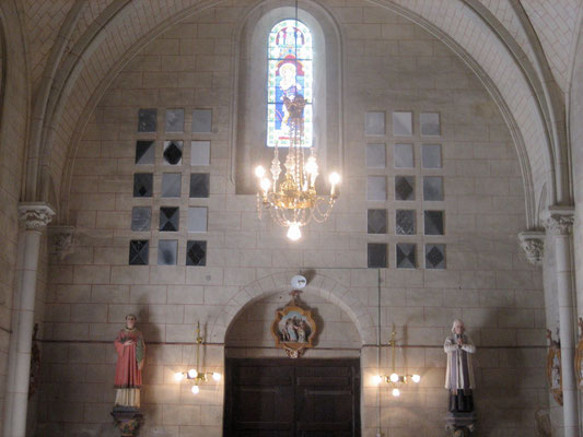 François-Xavier ALEXANDRE, Art et Chapelles, église d'Aubigné/Layon (Anjou)