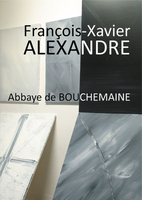 François-Xavier ALEXANDRE, exposition de l'abbaye de Bouchemaine