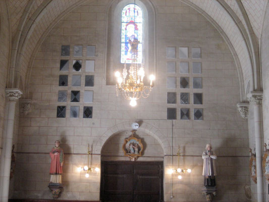 Polyptyque-installation de François-Xavier ALEXANDRE, Art et Chapelles 2008