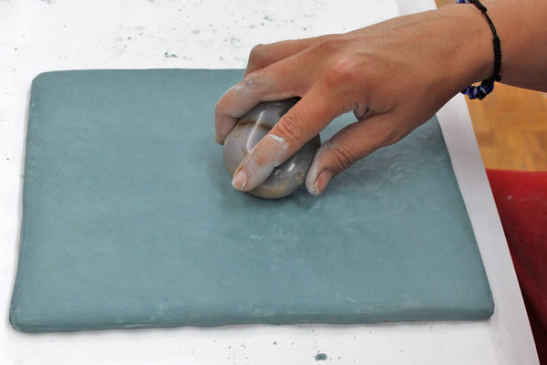 Workshop Tadelakt im Studio für Maltechniken