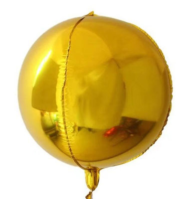 3D сфера диаметр 40 см воздух 240 р., гелий 465 р.